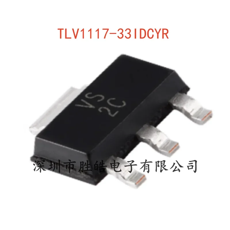 

(10PCS) NEW TLV1117-33IDCYR 3.3V 800mA Linear Regulator Chip SOT-223-4 TLV1117 Integrated Circuit