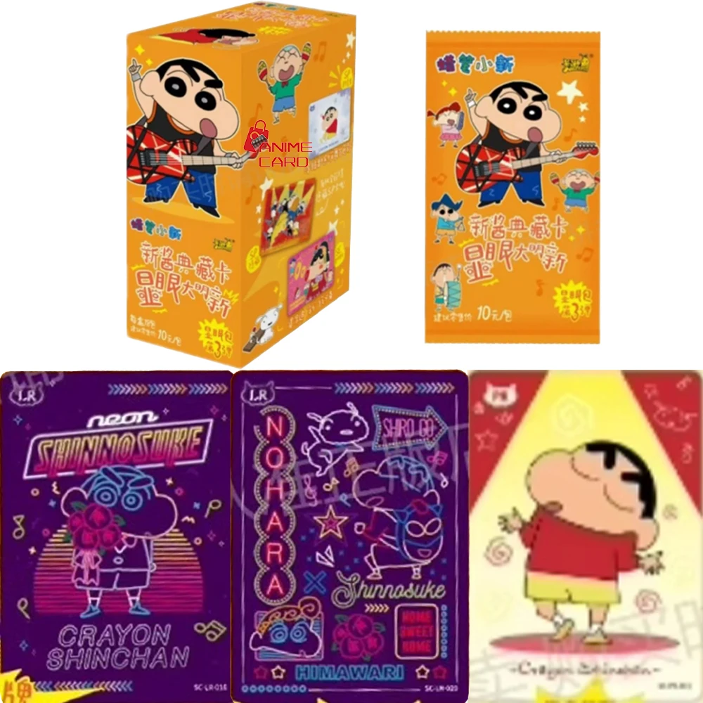 KAYOU Genuine Crayon Shinchan Card Conspicuous Daming Turns Into A Big Star Anime Collectible Card Toys Gifts