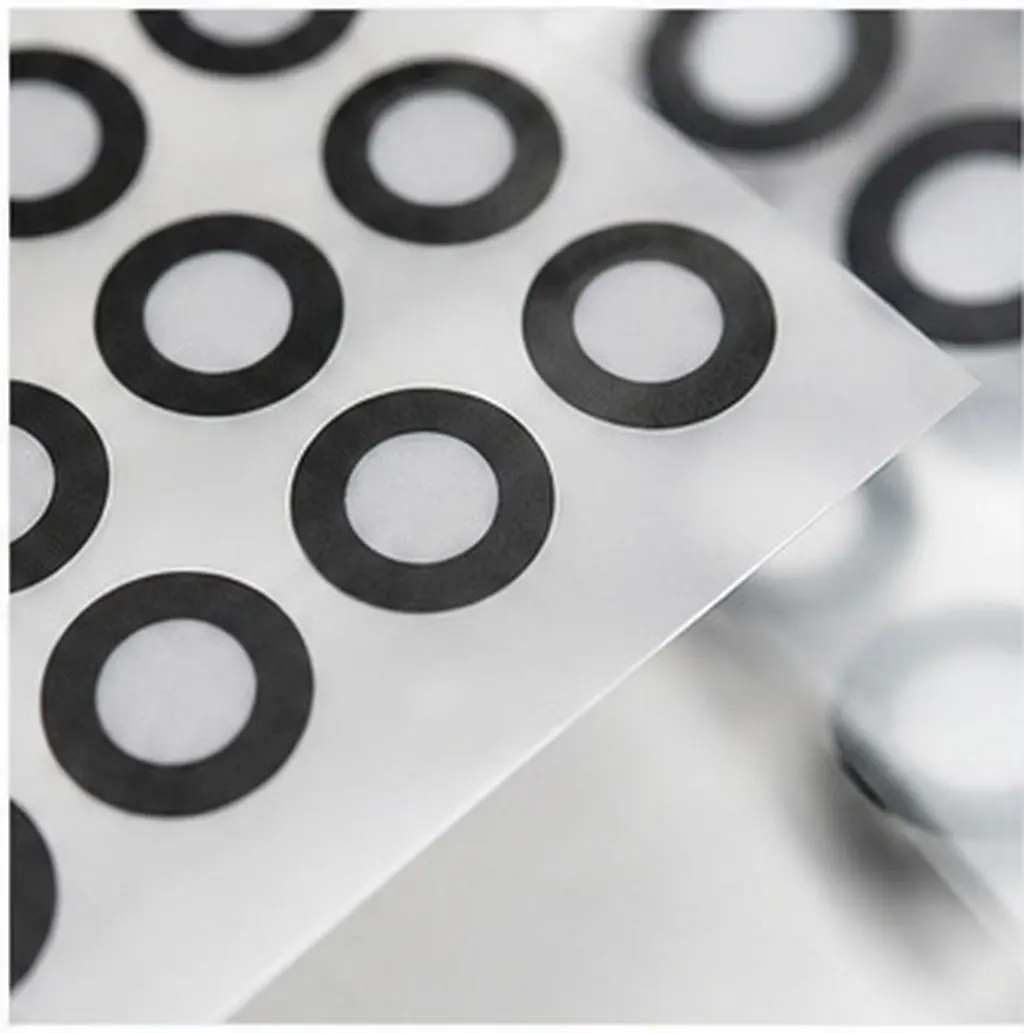 5Sheets 3D Scanning Markers High Reflection for Reverse Modeling Accurate Tracking Dots Handheld Blue Reference
