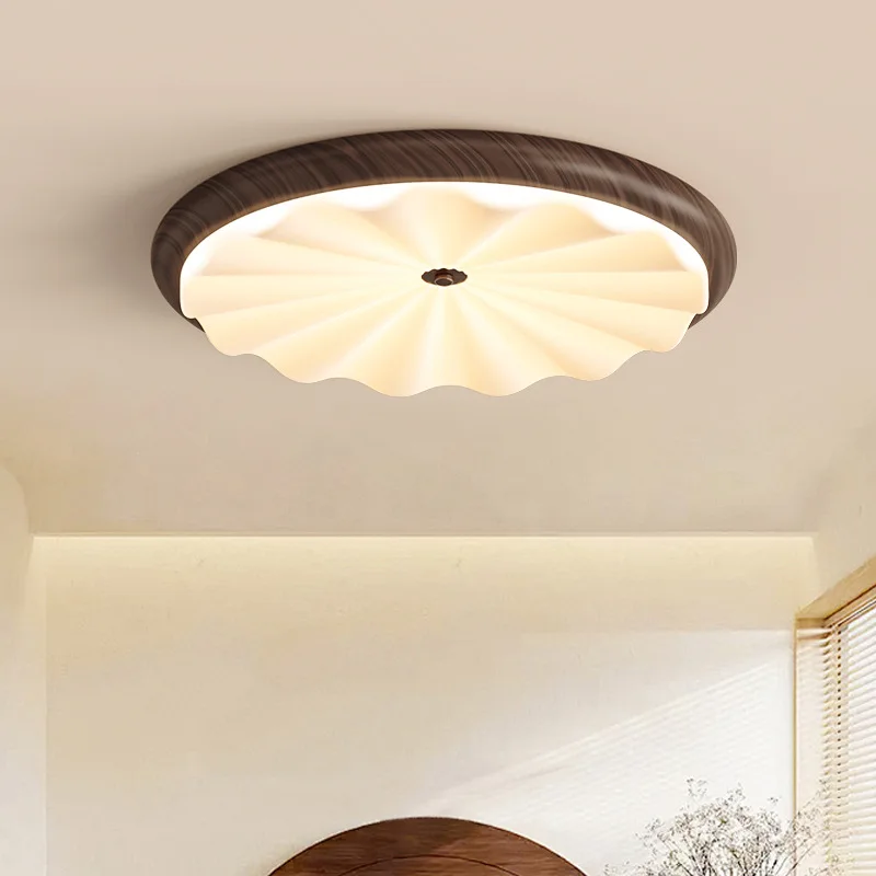 New Creative Flower Ceiling Light For Bedroom Simple Circular LED Light Eye Protection Living Room Lamp Home Decoration Lighting