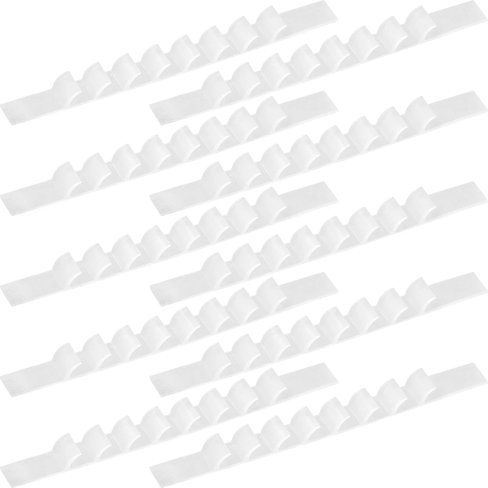 50 قطعة شماعات ذاتية اللصق قبضة شرائط عدم الانزلاق سيليكون اكسسوارات ل خزانة الشماعات شماعات شرائط الشماعات أجزاء عدم الانزلاق #5