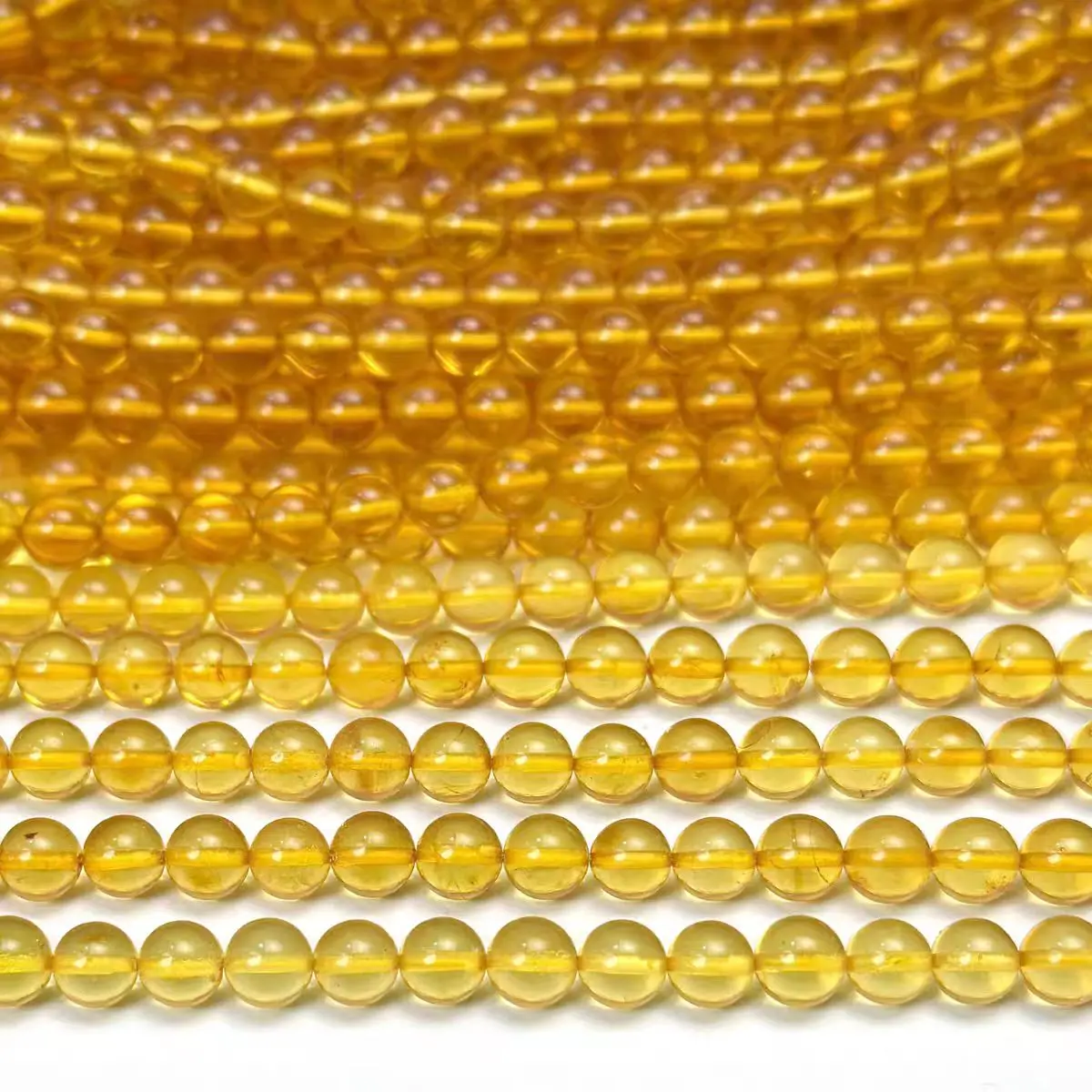 

Amber yellow round 4mm 5mm 6mm wholesale for DIY jewelry necklace 37cm Making LOOSE BEADS