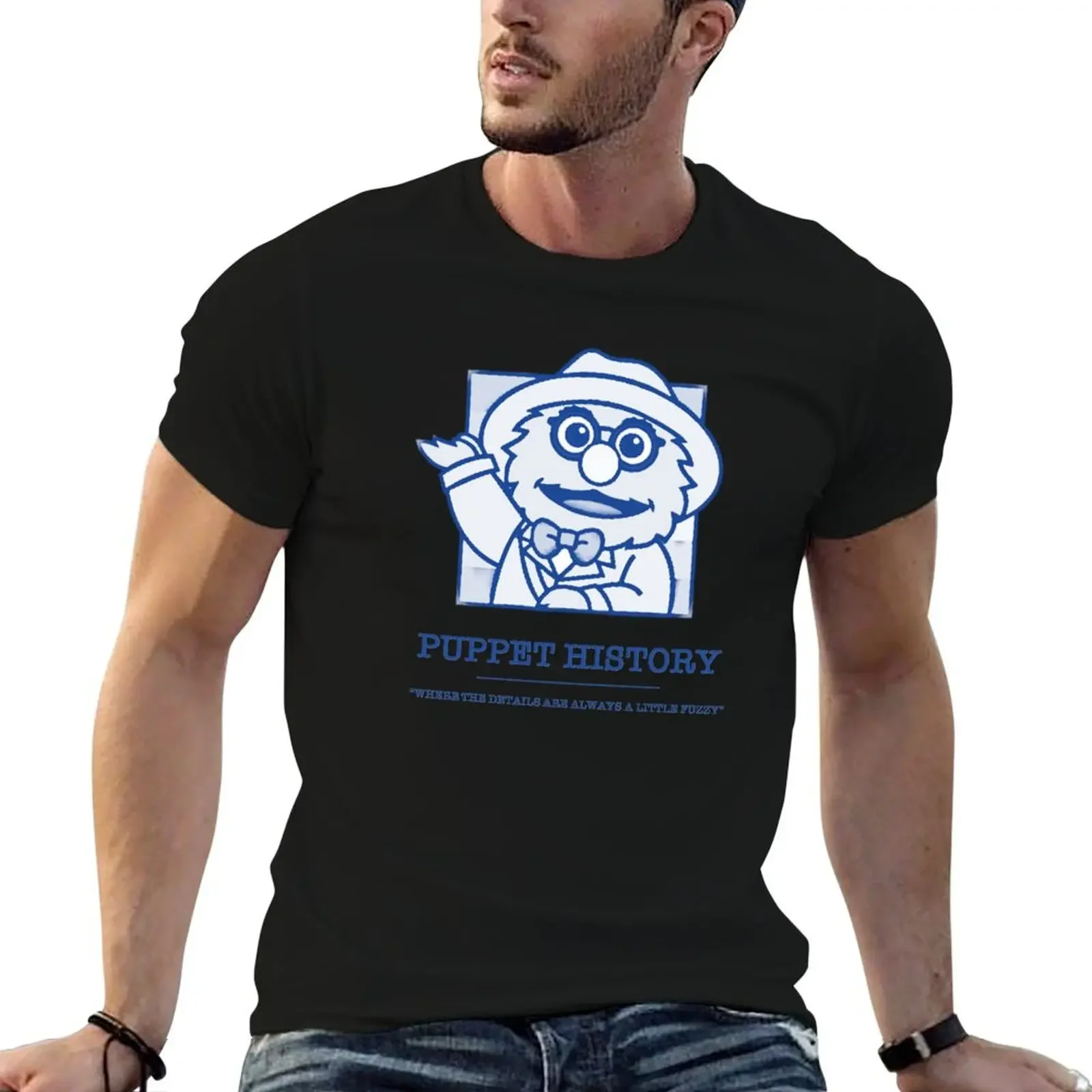 Puppet History Fuzzy Details T-Shirt anime tshirt anime t shirts blanks cute tops t shirt men