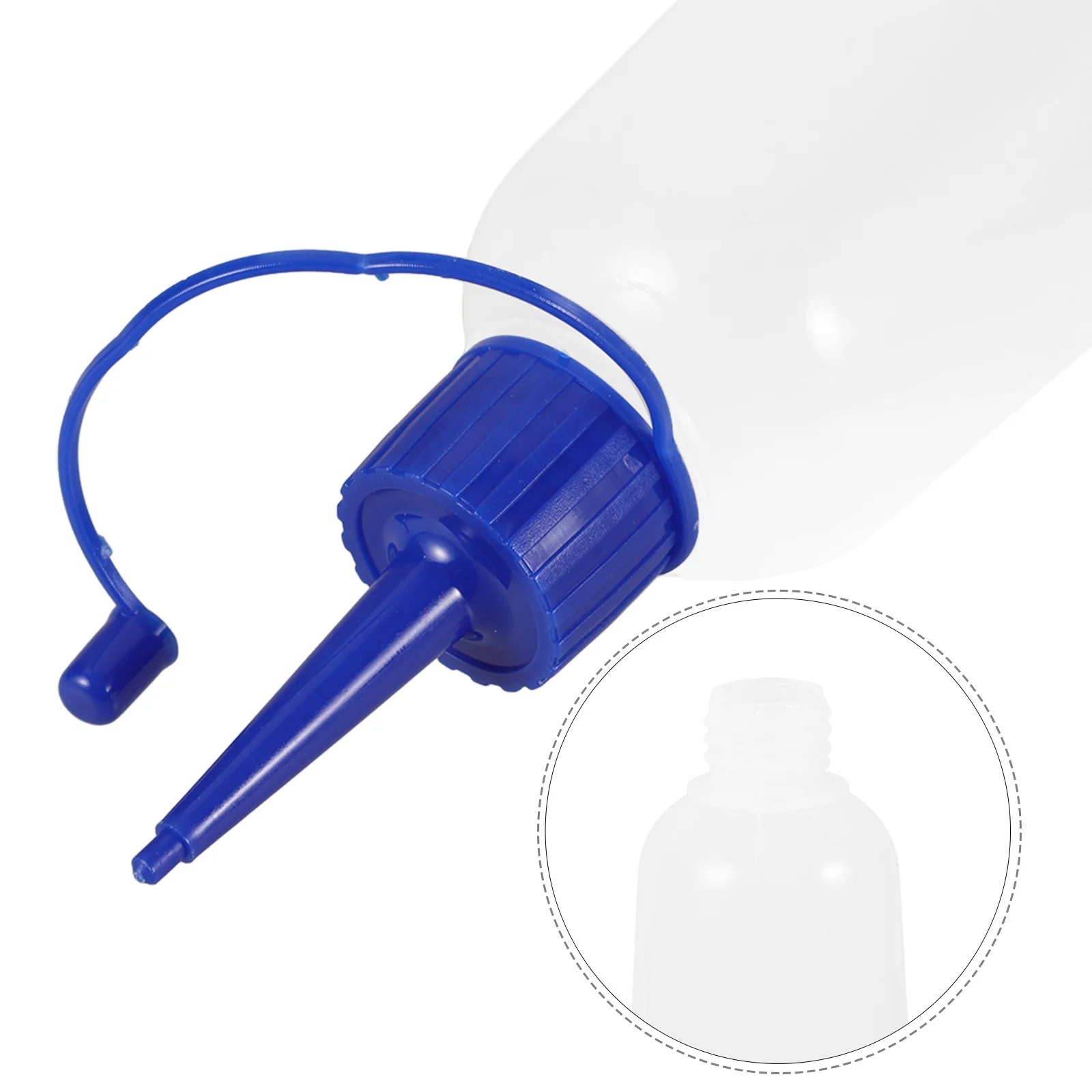 

Housoutil 100ml 10pcs Squeezable Glue Bottles for Liquid Adhesive Repair and Craft Applications