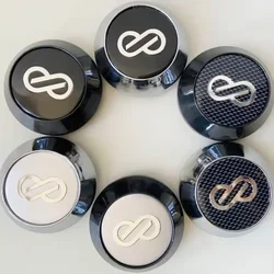 4pcs For 65mm 68mm 69mm Enkei Car Wheel Hub Rim Center Cap Cover Badge Emblem Styling Accessories
