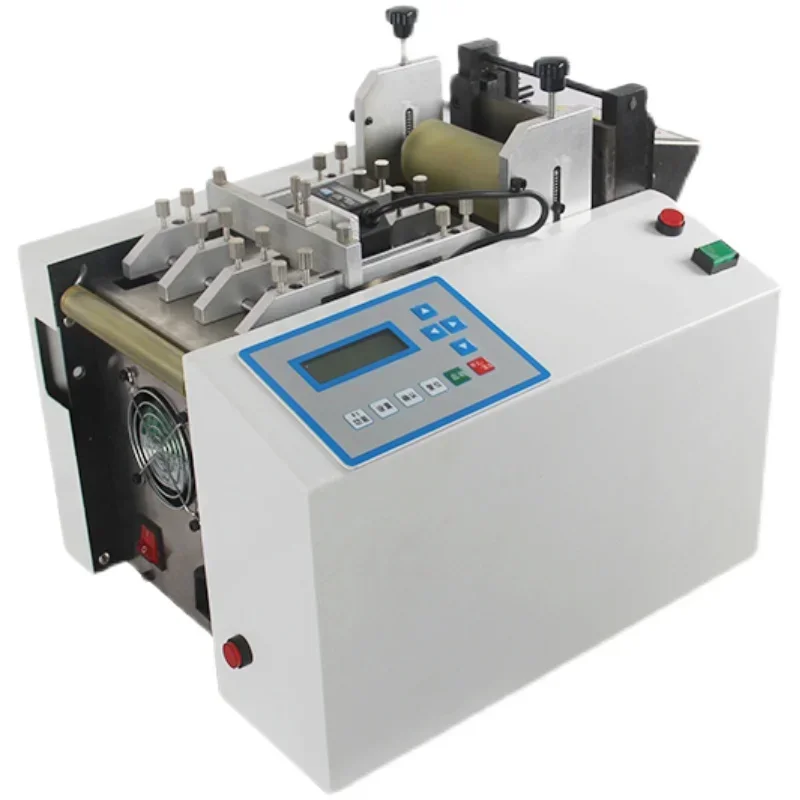 220v Electric DG-100 Series Microcomputer Automatic Corrugated Pipe Cutting Machine Silicon Rubber Pipe Cutting Machine