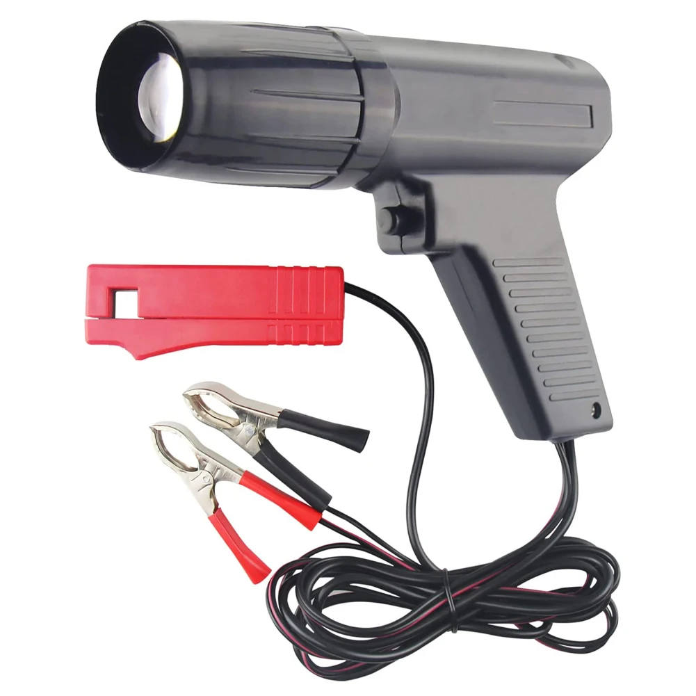 

12V Professional Inductive Ignition Timing Light Ignite Timing Device Timing Gun Car Motorcycle Ship Repair Engine Detection Too