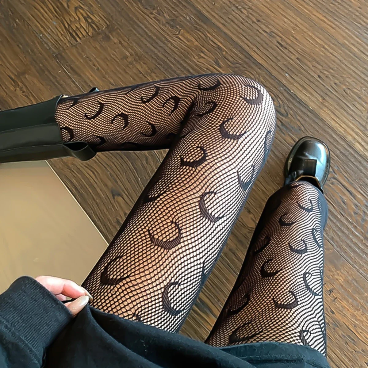 Fishnet Moon Mesh Naughty Simple Woman Net Socks Rock Nude Tights  Big Size Career Lingerie Mesh Roleplay Novelties Gifts