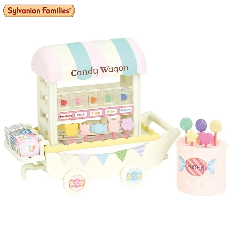 Autentico personaggio anime delle famiglie Sylvanian Simulazione Playhouse Toy Room Decorazione Giocattolo Regalo di Natale