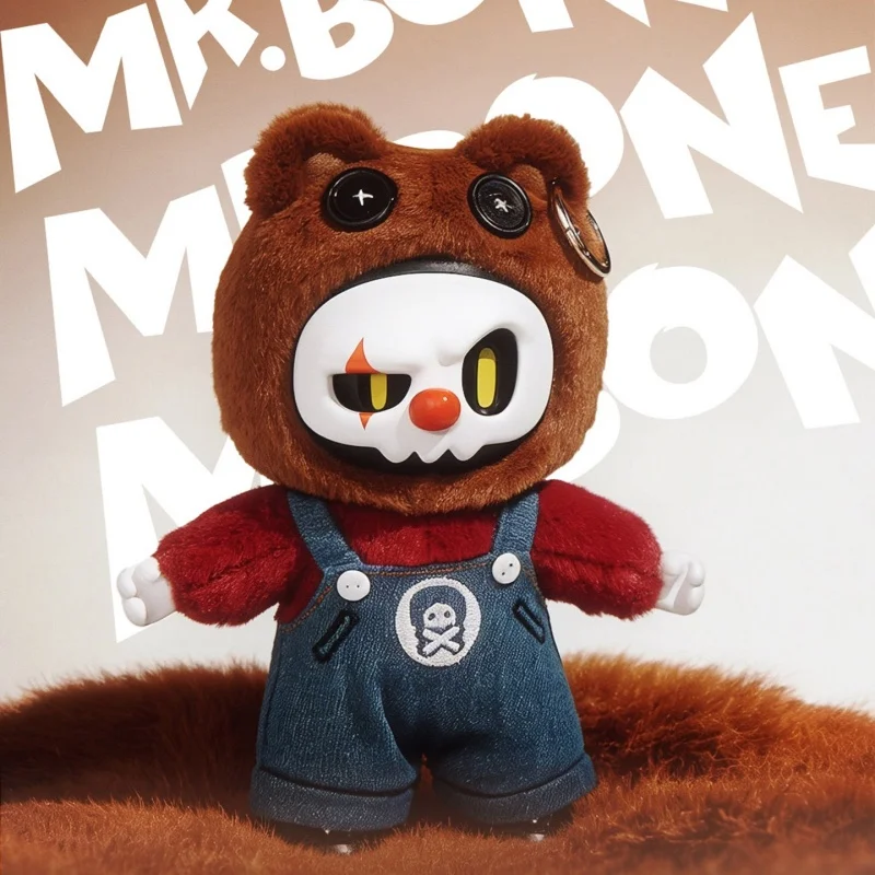 

Mr.Bone Plush Special Agents Team Series Blind Box Cute Figure Mr.Bone Mystery Box Pendant Toy Desktop Ornament Gift Genuine