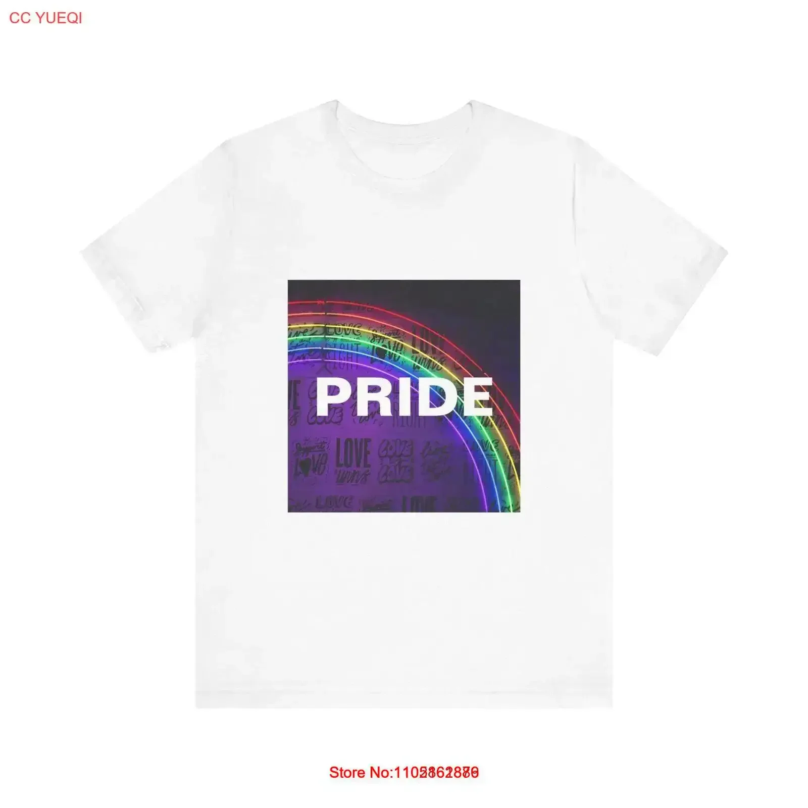 Pride Awareness 8 Jersey  T Shirt vintage Washed Stylish Casual Top For Everyday Wear Versatile Breathable Comfortable graphic