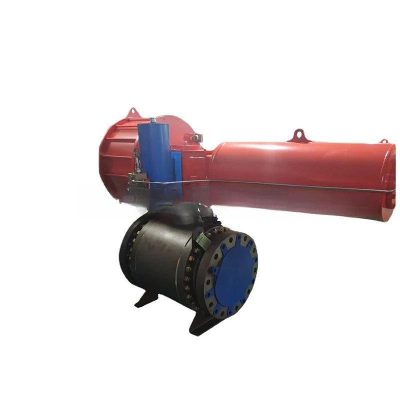 

Pneumatic ball valve stainless steel high pressure ball valve single acting fork pneumatic actuator high temperature valve