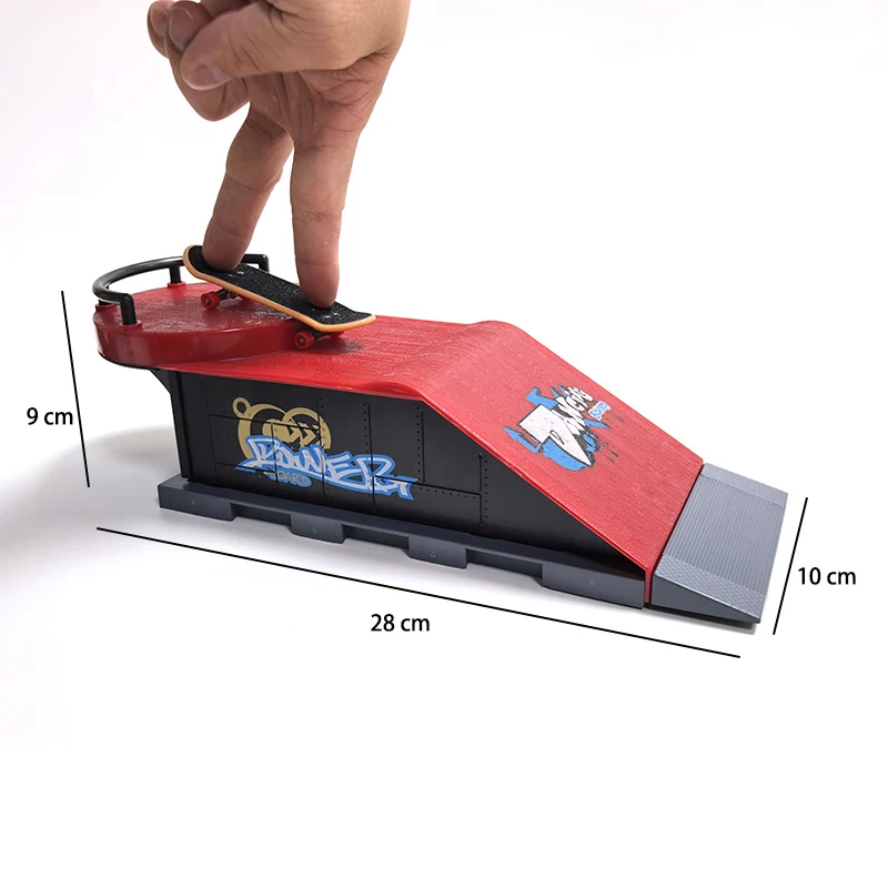 Profesjonalny zestaw do finger skateparku, platforma do treningu techniki, deskorolka do akrobacji, zestaw DIY do samodzielnego montażu rampy, park, zabawki dla dzieci.