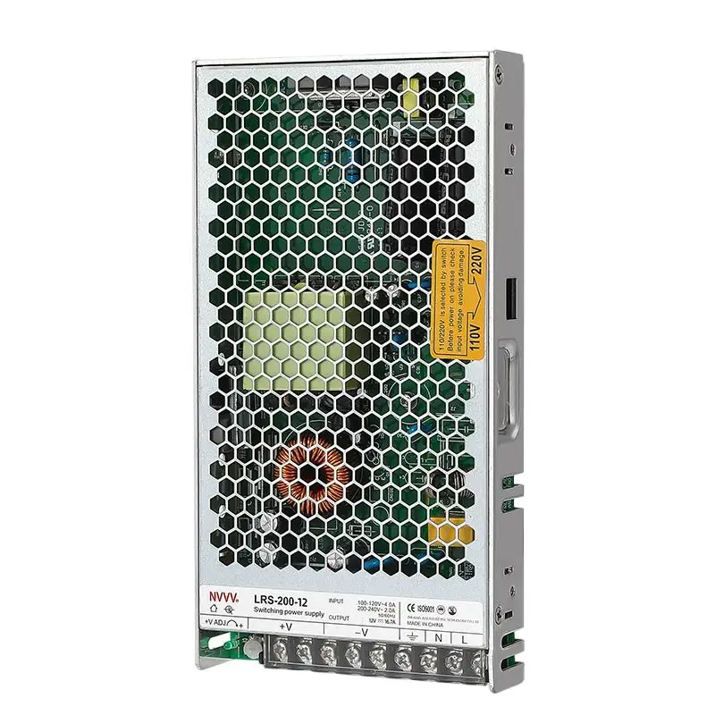 200w-12v-24v-ac-dcスイッチング電源、産業用制御およびled照明用lrs-200w電源ユニット