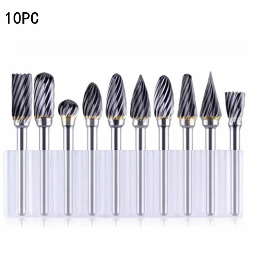 Beech Holder Die Grinder Rotary Tool Carbide Burr Kit High-speed Rotary Tools Portable And Handy Reduced Vibrations