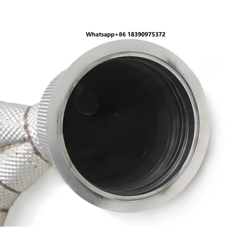 Custom Ready in Stock Exhaust Insulated Downpipe   Downpipe Exhaust Pipes Header   h003