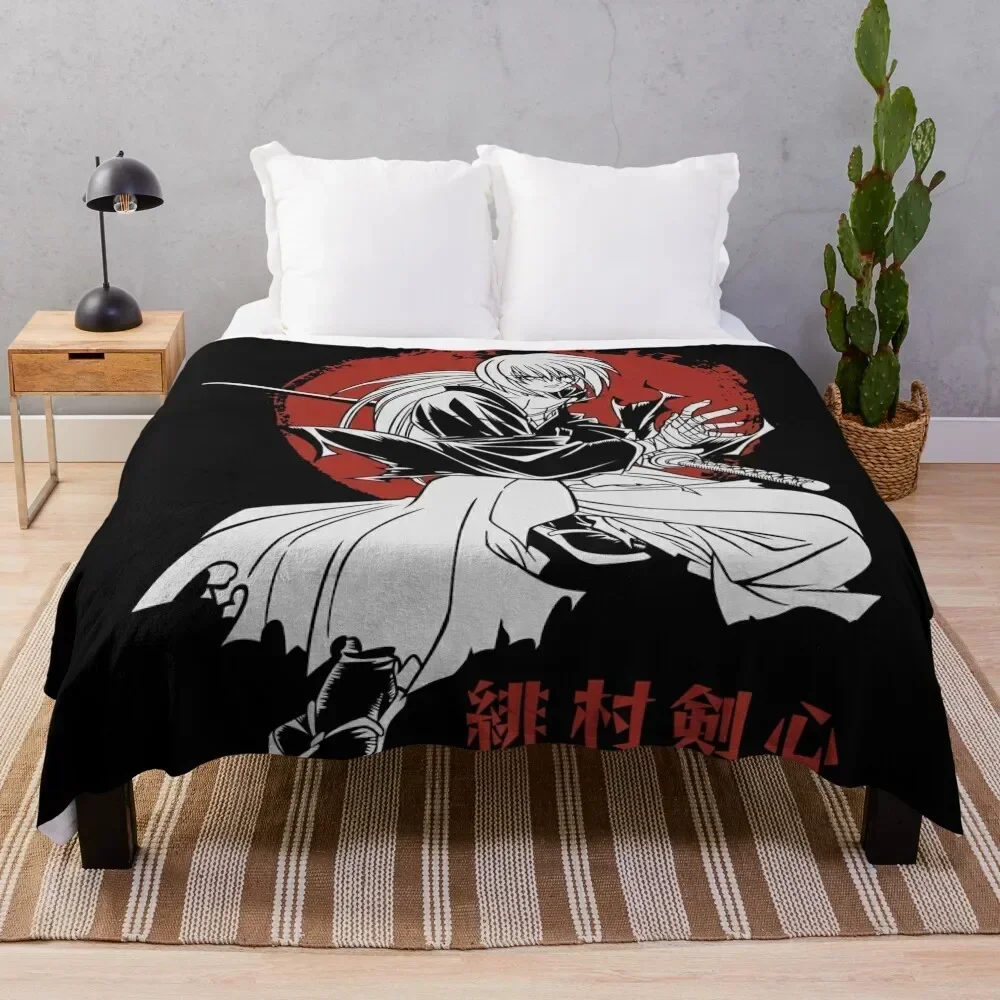 Kenshin Himura Throw Blanket Luxury Brand Soft christmas decoration blankets and throws Blankets