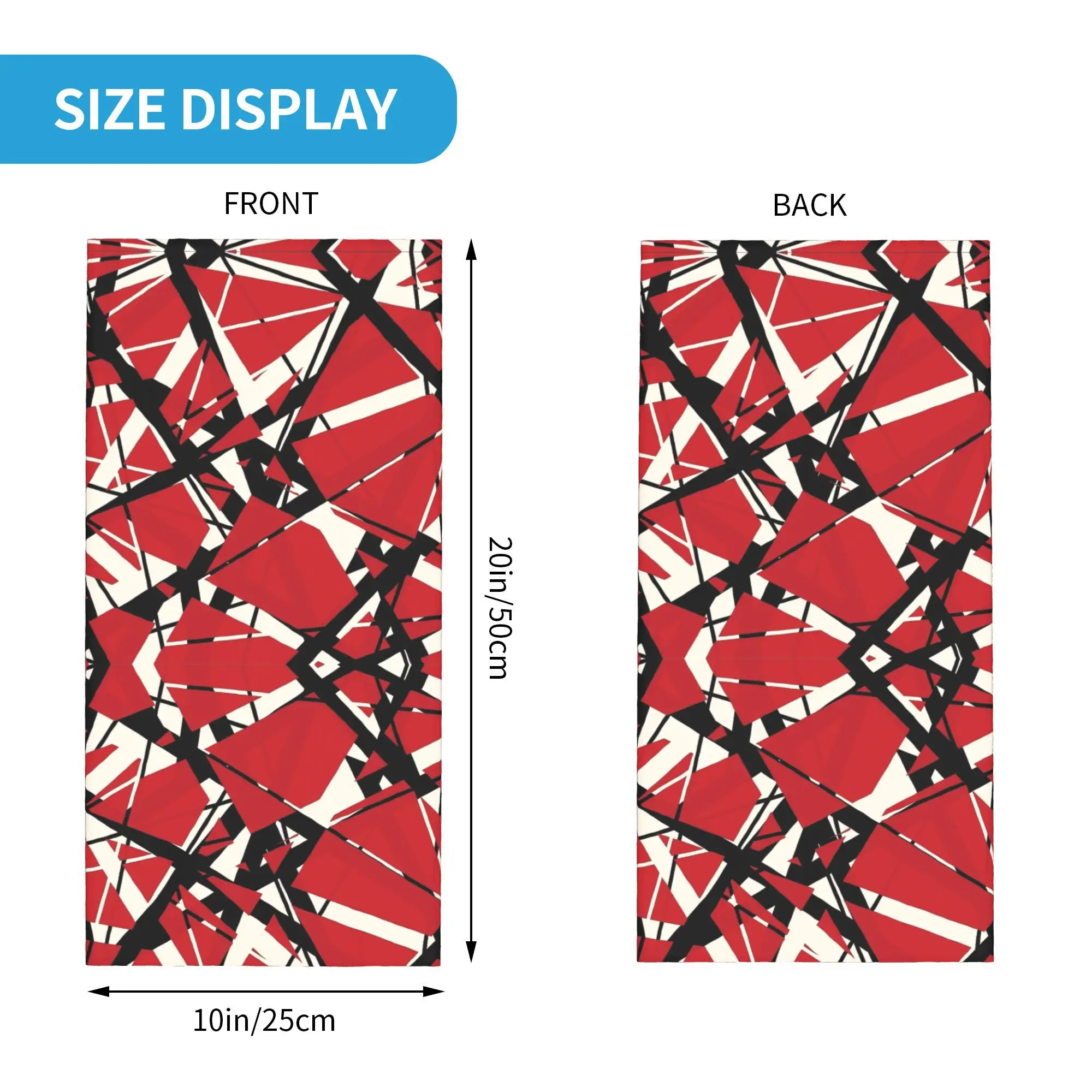 الرياضة في الهواء الطلق بالاكلافا EVH إدي فان هالين المشارب دراجة قناع أقنعة الوجه موضة الشرير المشي لمسافات طويلة الأشعة فوق البنفسجية حماية الرقبة الجراب