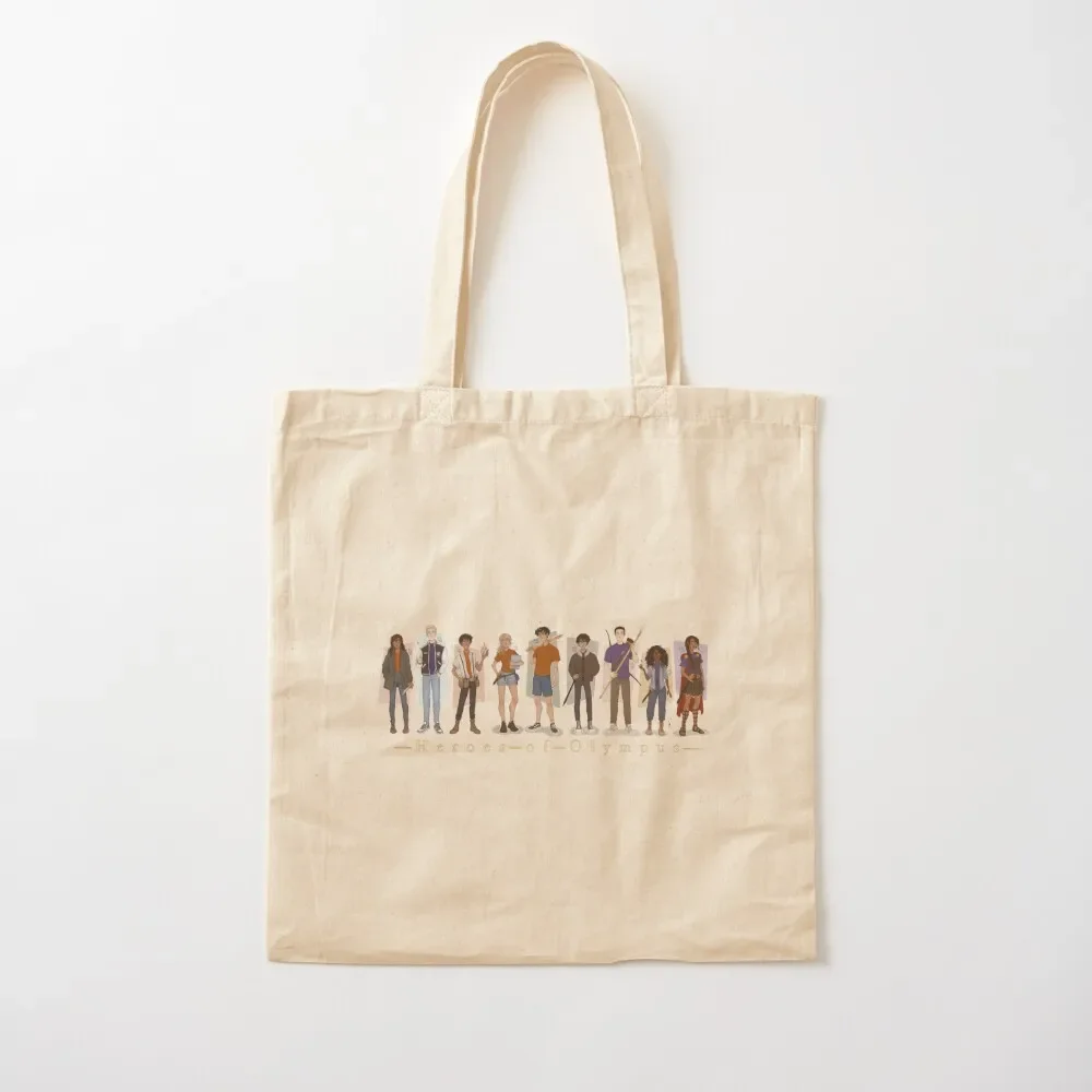 

Heroes of Olympus Tote Bag foldable reusable bag tote bag screen