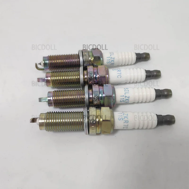 4/6PCS 92932 SILZKR7C11S Iridium Spark Plug for Honda Accord Civic CR-V CRV RE5 RM2 R20A3 R18A1 Ignition System