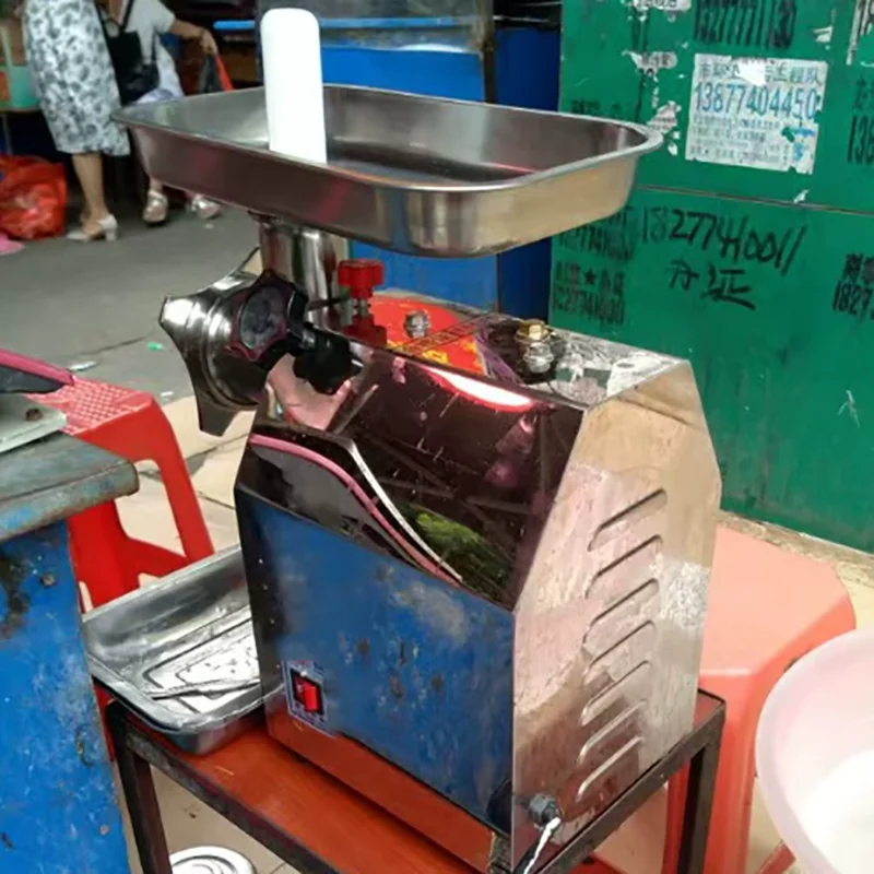 Hot Selling Commercial Professional Desktop Table Top Stainless Steel Electric Meat Grinder Mincer Machine