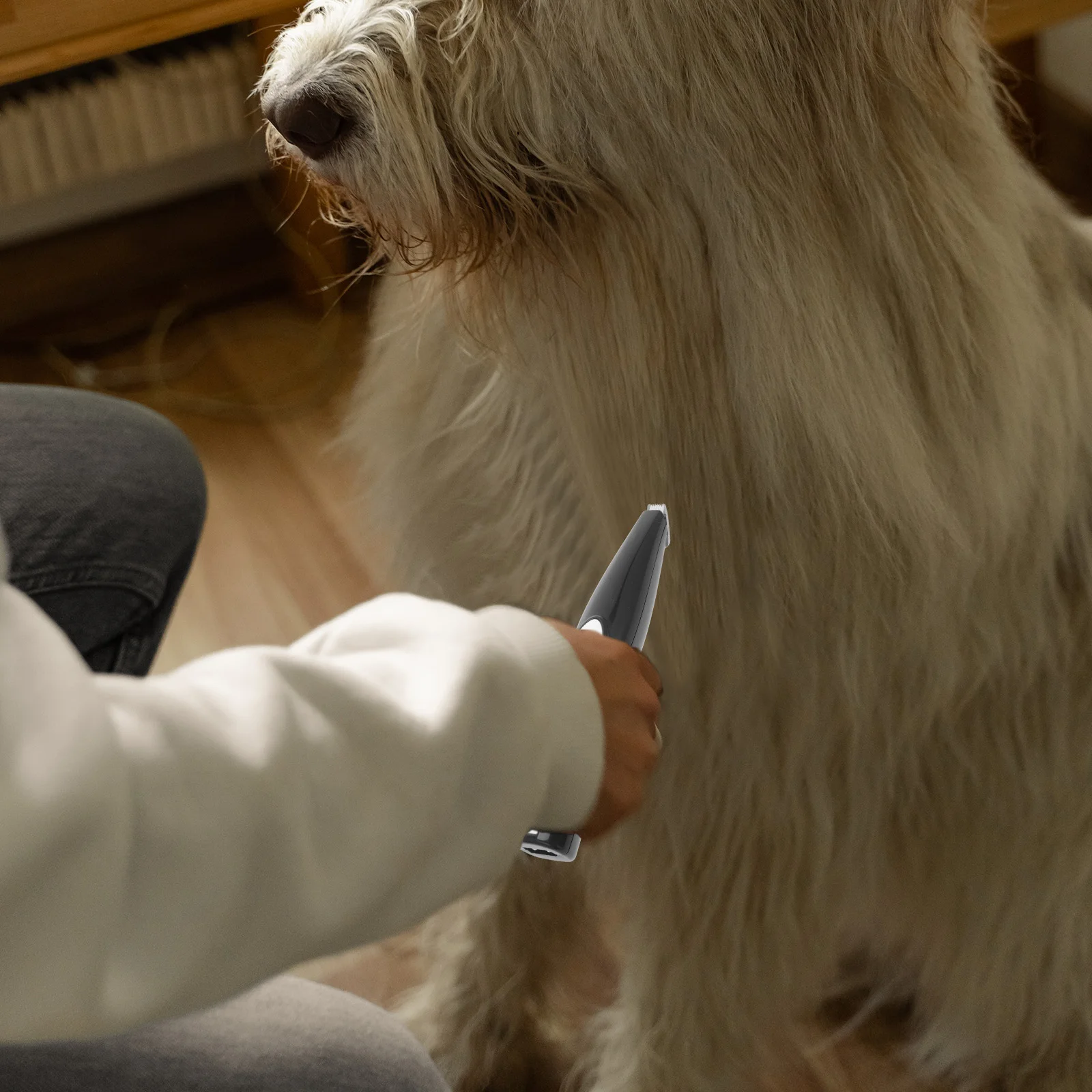 

Pet Cat Hair Trimmer USB Electric Clipper Lightweight Dog Grooming Tool Paw Shaver Quiet Design Dog Accessories
