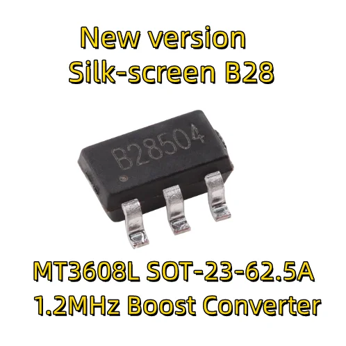 50pcs/10pcs MT3608L SOT-23-6 MT3608 FM3608 B28 B285 SOT23-6 2.5A High Efficiency 1.2MHz Current Mode Boost Converter IC Chip