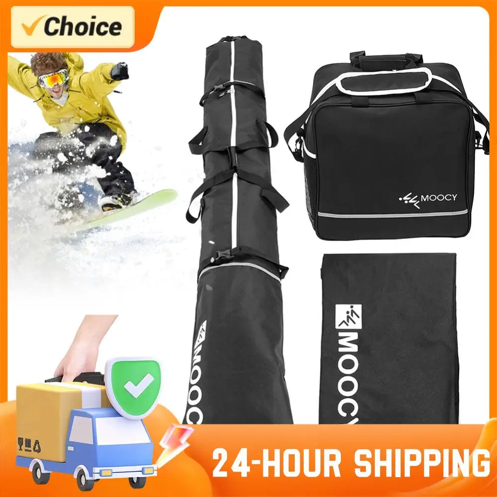 

Портативная сумка для хранения лыж, сумка для лыж, водонепроницаемые лыжные дорожные сумки, ботинки большой вместимости, органайзер для одежды, товары для улицы