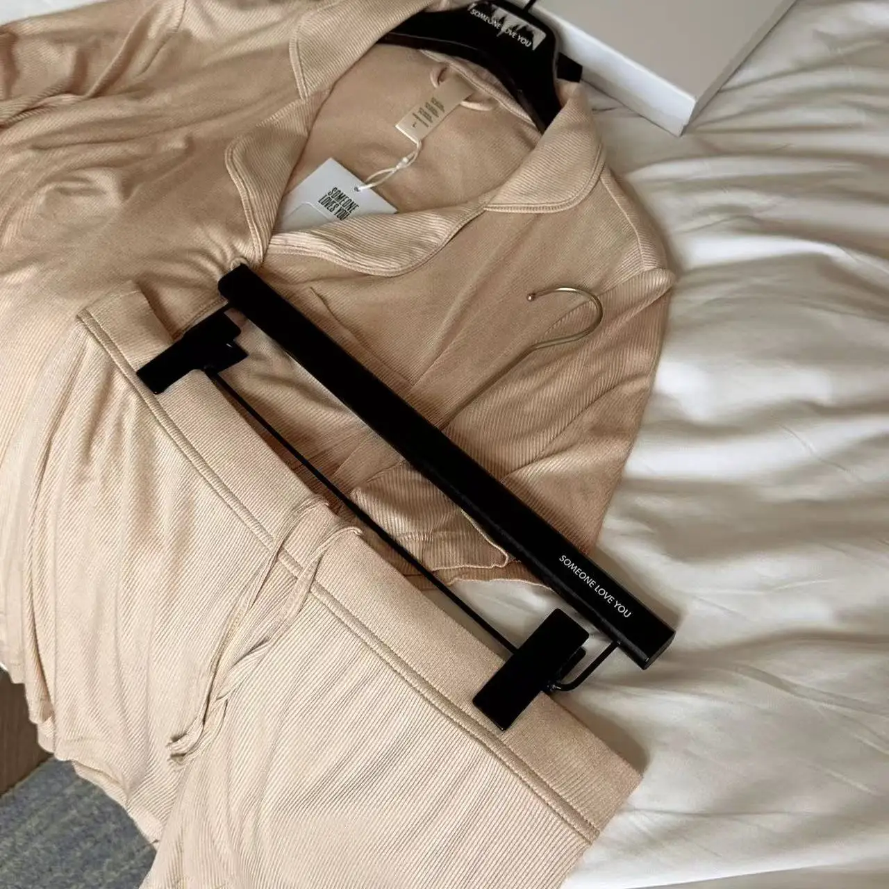 ultra-soft-modal-spwear-set-women's-summer-ort-sve-collared-pajamas-home-clothes-outwear-suitable-single-star-pattern