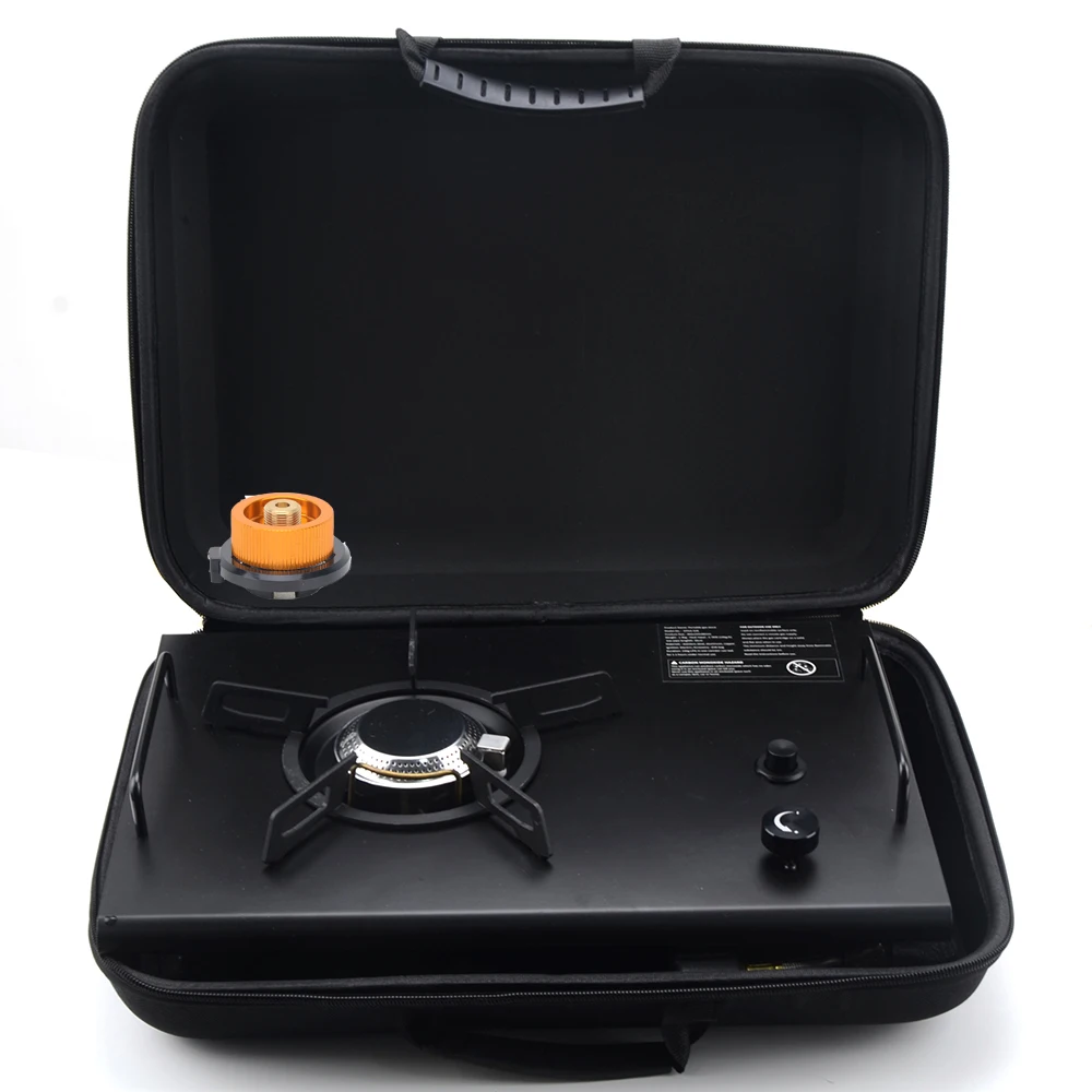 Camping Opvouwbare Afneembare IGT Houten Tafel Gasfornuis Draagbare lichtgewicht Kamp BBQ Grill Tafel Outdoor Picknick Vistafel