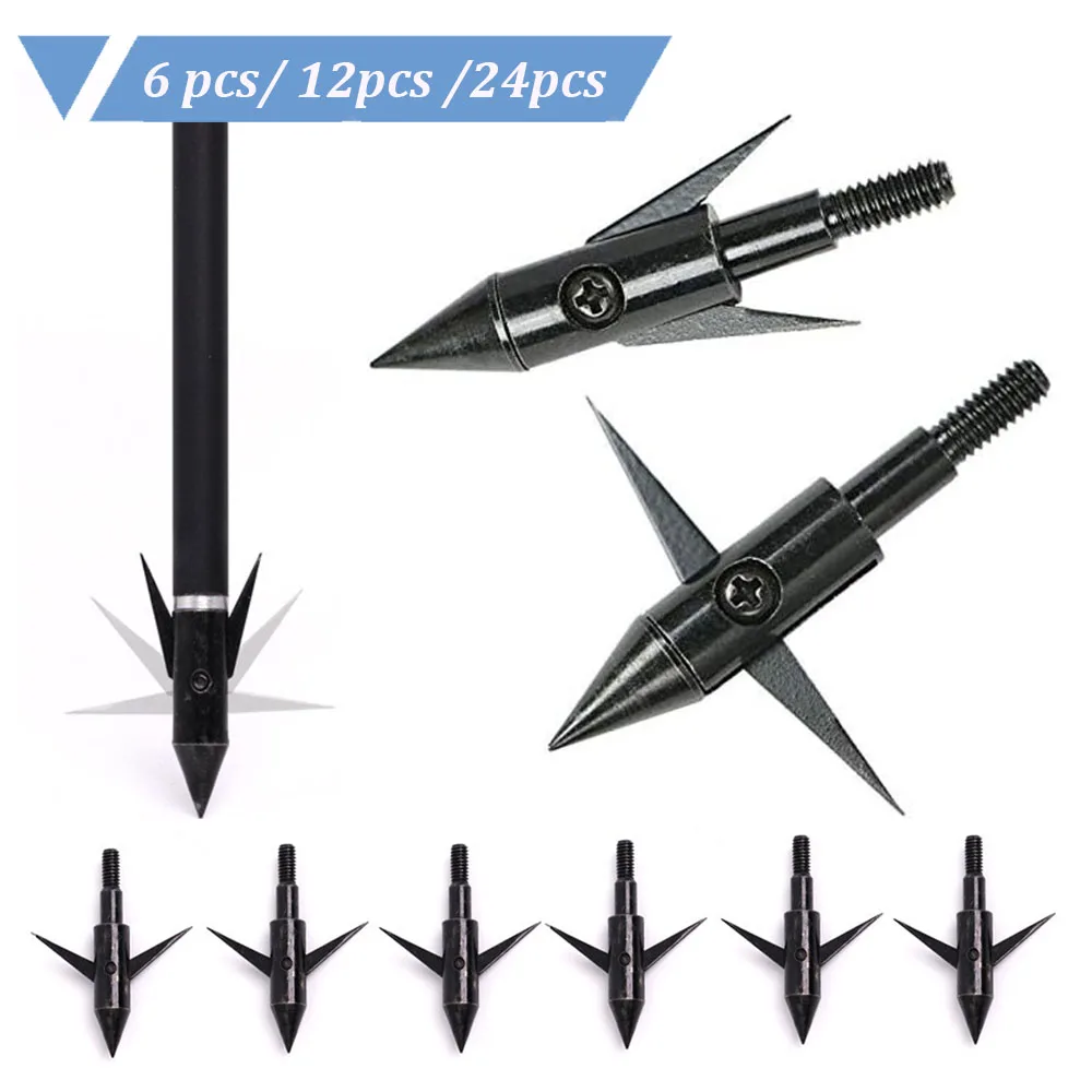 

Охотничьи и рыболовные наконечники для стрел 150 гран | Винтовая конструкция | Подходит для классических луков, блочных луков и арбалетов.