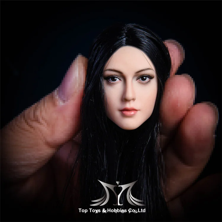 YMTOYS 1/6 YMT026 Anna tête sculpter la transplantation de cheveux modèle de sculpture adapté 12 ''peau de blé femme soldat figurine corps poupées