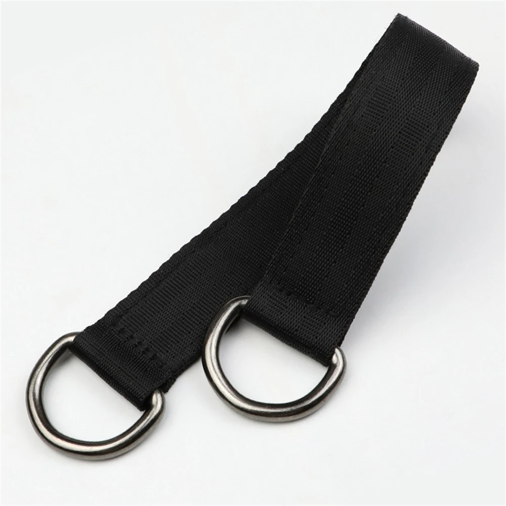 1pcs Black Hanging Swing Straps Seat Strap Swing Extension Belt Hammock Hanging Belt Horizontal Bar Extension Band