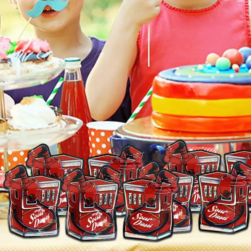 Gummies Bags Special Shape Bag Laser Special Wrapped Bags Cartoon Pattern Wrapped Bags For Food Storage For Party Favor