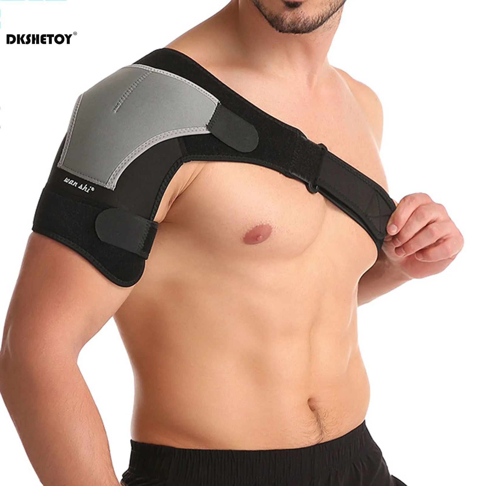 Adjustable shoulder support Brace Orthopedic Belt for Pain Relief Bandage sleeve Sports Gym Stretch Compression Sleeves Guard