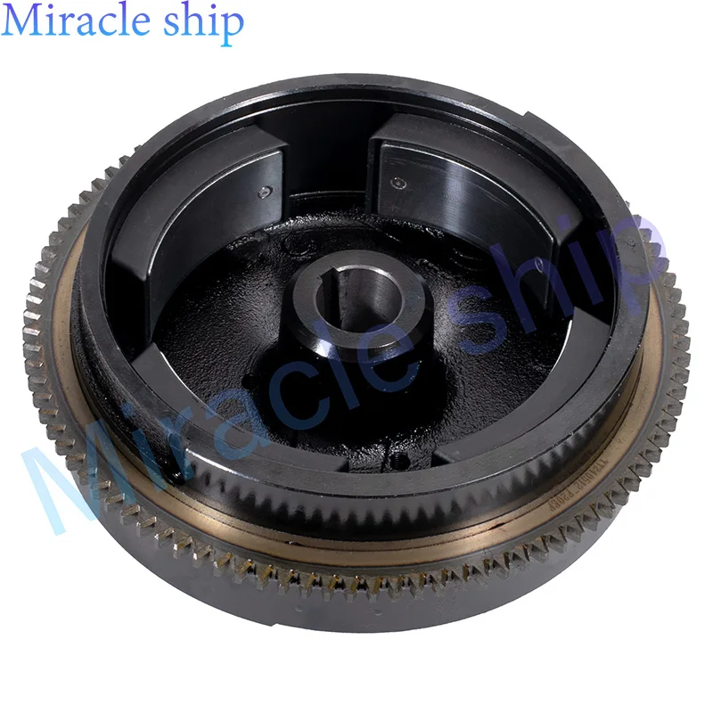 63V-85550 Flywheel 63V-85550-11 Manuel Rotor Assy For Yamaha Parsun 2 Stroke 15HP Outboard Engine Spare Parts