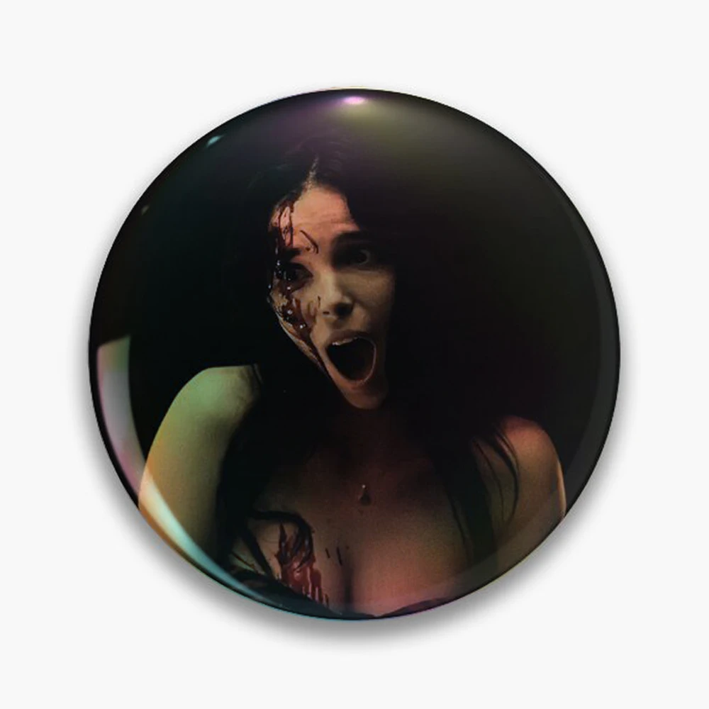 Inde Navarrette as Nikki Obsession 2026 Pin Holographic Star Heart Pin Brooches Laminated Button Fashion Accessory