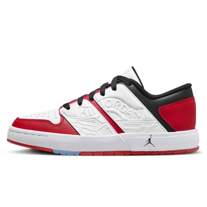 

Nike's New Lightweight Outdoor Shock-Absorbing and Wear-Resistant Women's Sneakers Air Jordan 1 Low Gs Aj1 Low-Top Outdoor Retro Casual Basketball Shoes with Eye-Catching Color Combinations and Street Fashion Brand Shoes Fb4412-611