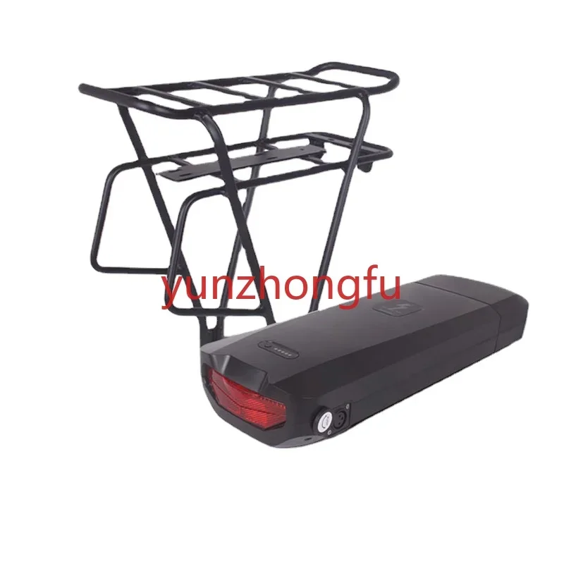 Clothes rack lithium battery case bicycle back rack battery case ebike battery case layer rack