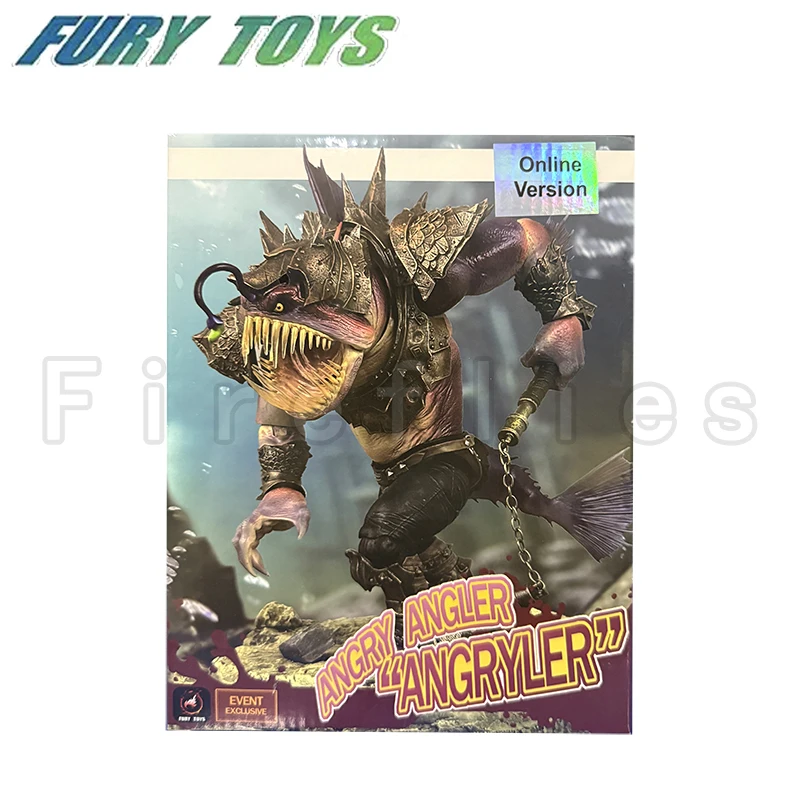 

7Inches Fury Toys Action Figure The Record of the Mountain and Sea Demon God Lantern Fish Anime Movie Model For Gift