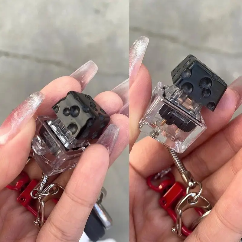 Handmade Cheese Resin Keycap for Crossed Stem Mechanical Keyboards Customization Gaming Accessory keytop 83CE