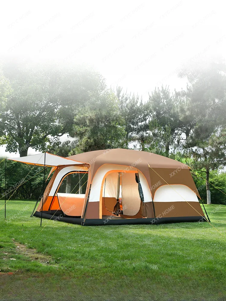 Tent Outdoor Camping Supplies Equipment Collection Park Picnic Camping Portable Folding Large Size Sun Protection Rain Proof