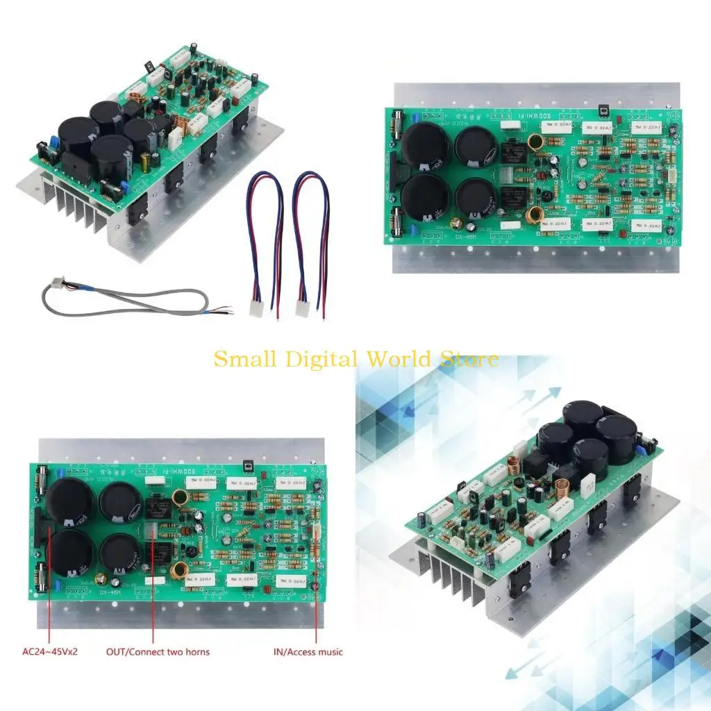 

77UB 45M-T Плата усилителя A1943/C5200 800 Вт 2,0-канальная плата усилителя высокой мощности с высоким напряжением, доступная с