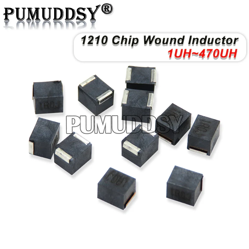 10PCS 1210 Chip Wound InductorNLV32T 3225 1uH 2.2uH 3.3uH 4.7uH 6.8uH 10uH 22uH 33uH 47uH 68uH 100uH 220uH 470uH New IGMOPNRQ