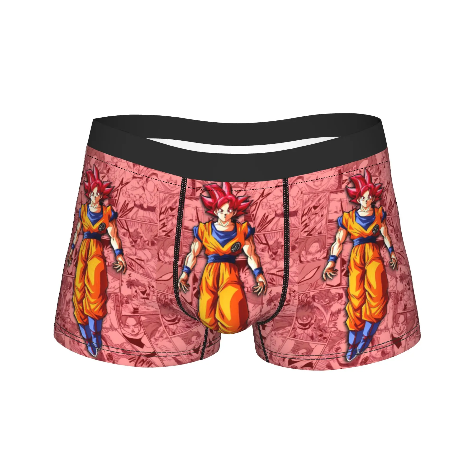 Classic Group D-Dragon B-Ball Anime Underwear  Male Shorts Briefs Novelty Boxershorts Trenky Printed Plus Size Underpants