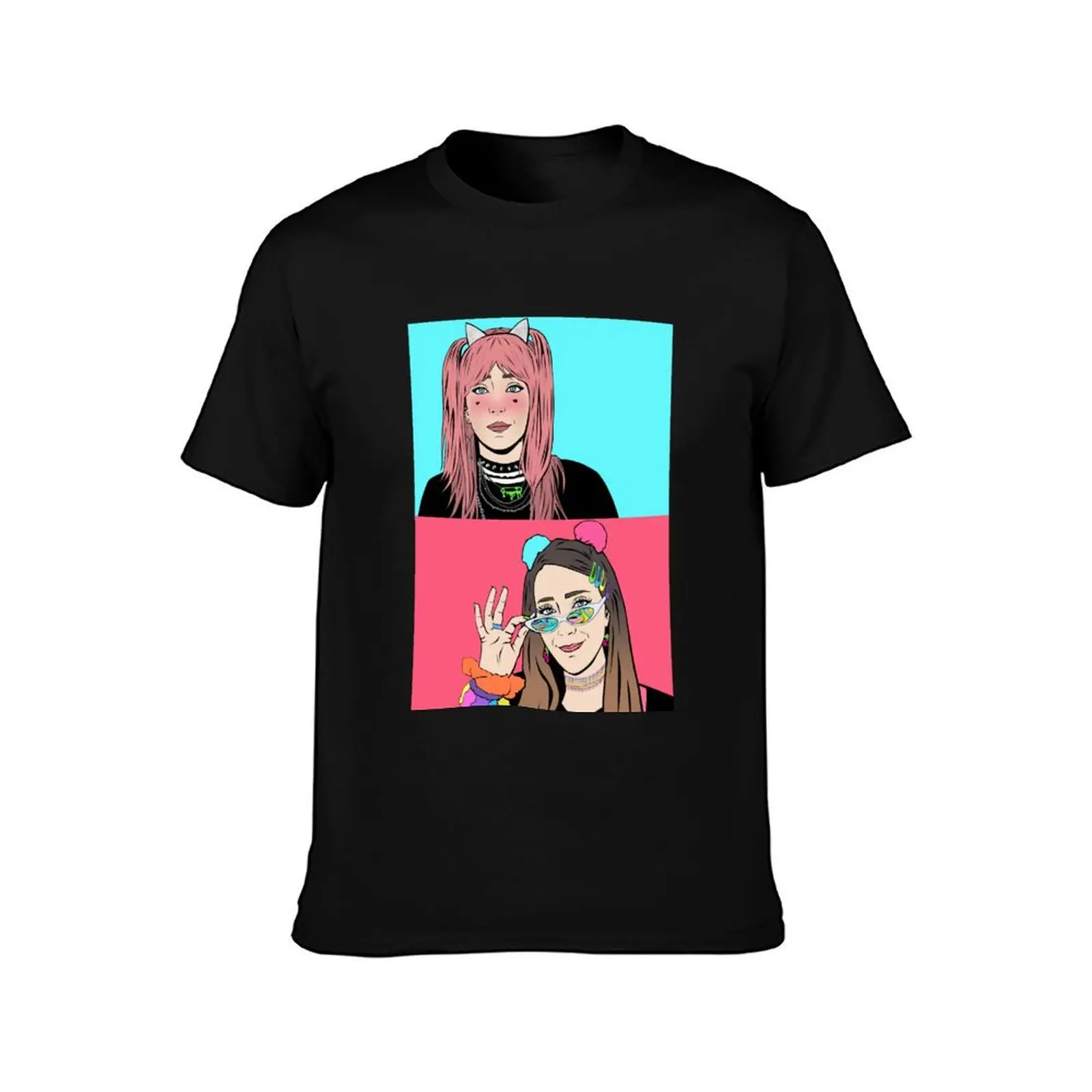Jenna Marbles T-Shirt Big Size Short Sleeve Tee for Men T-Shirt