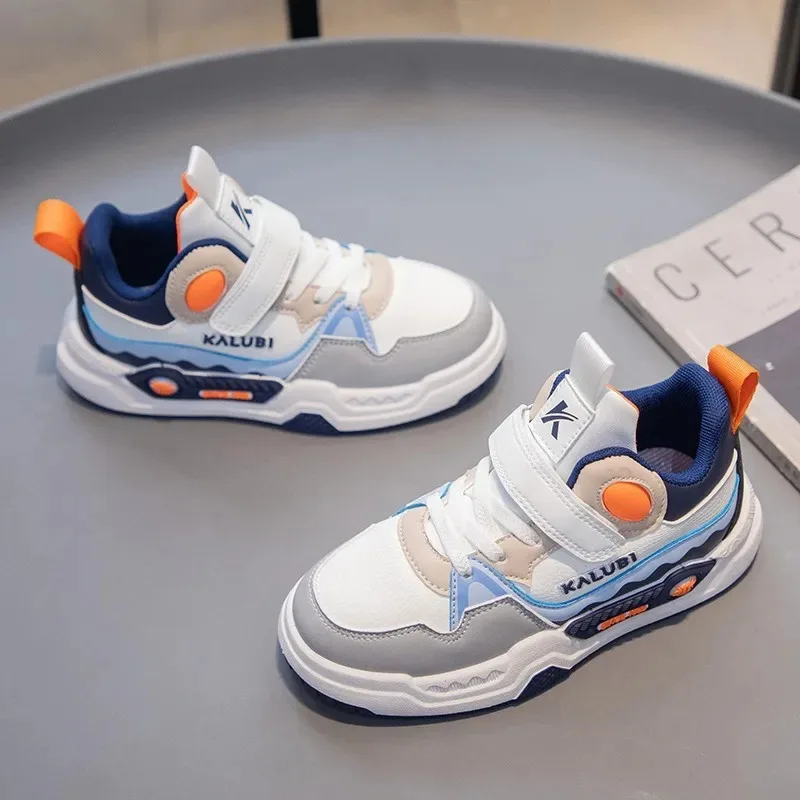 

Children Spring Autumn Comfortable Casual Soft Soled Shoes Girls Fashionable Board Shoes Boys Breathable Single Shoes Students