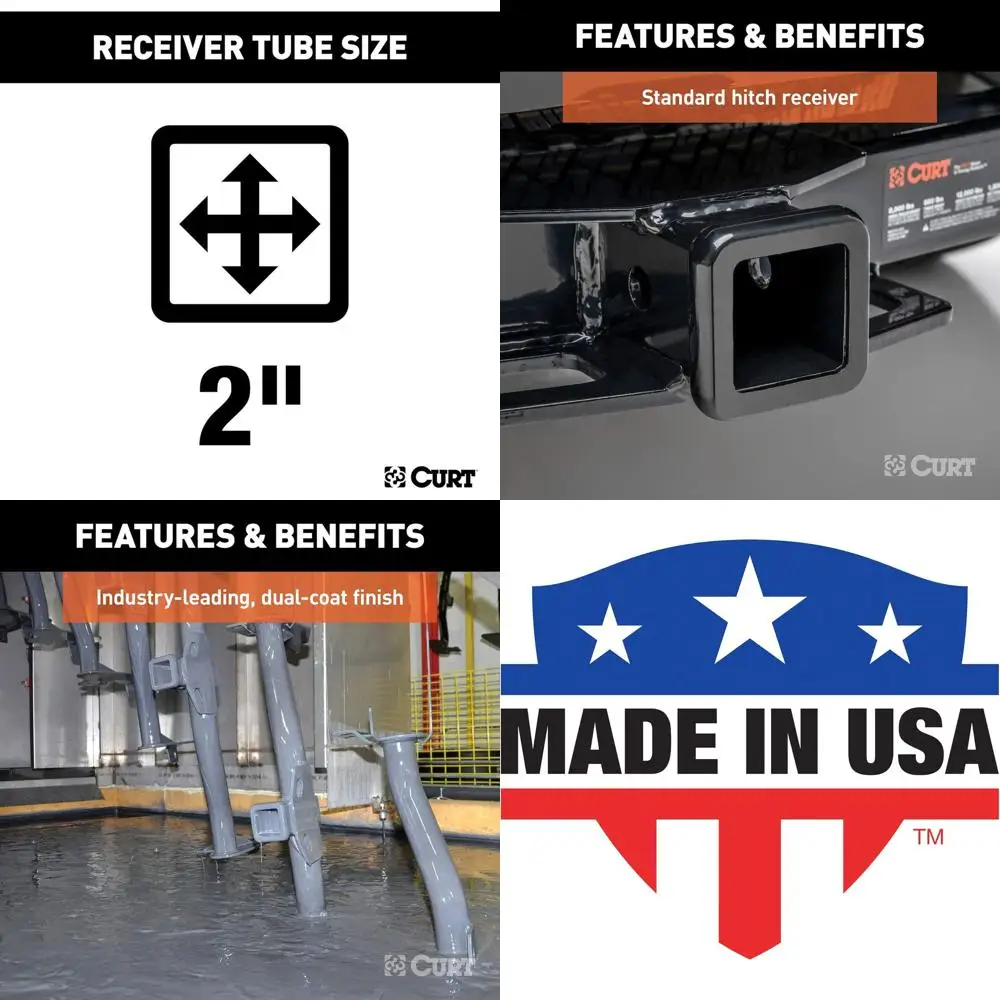 

13474 Class 3 Trailer Hitch, 2-Inch Receiver, Fits Select Ford Bronco Sport