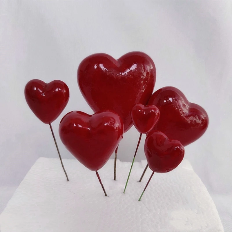 Foam Heart Decoration for Birthday, Wedding, Christmas Party, Home Ornament, Kids Gift, 2cm, 2.5cm, 3cm, 4cm, 5cm, 6cm