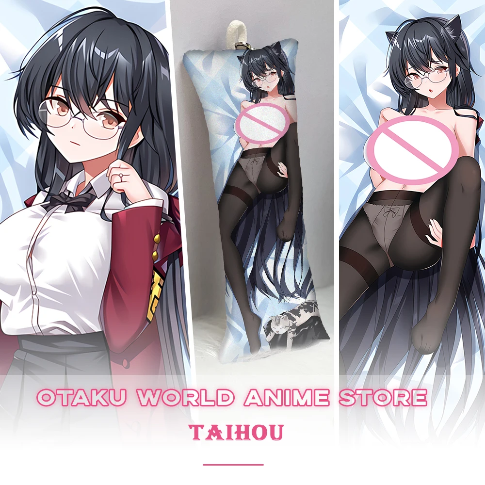 Azur Lane Taihou Dakimakura Anime Otaku 2-kant Bedrukt Waifu Decor Schattig Knuffelend Lichaam Kussensloop Kussensloop